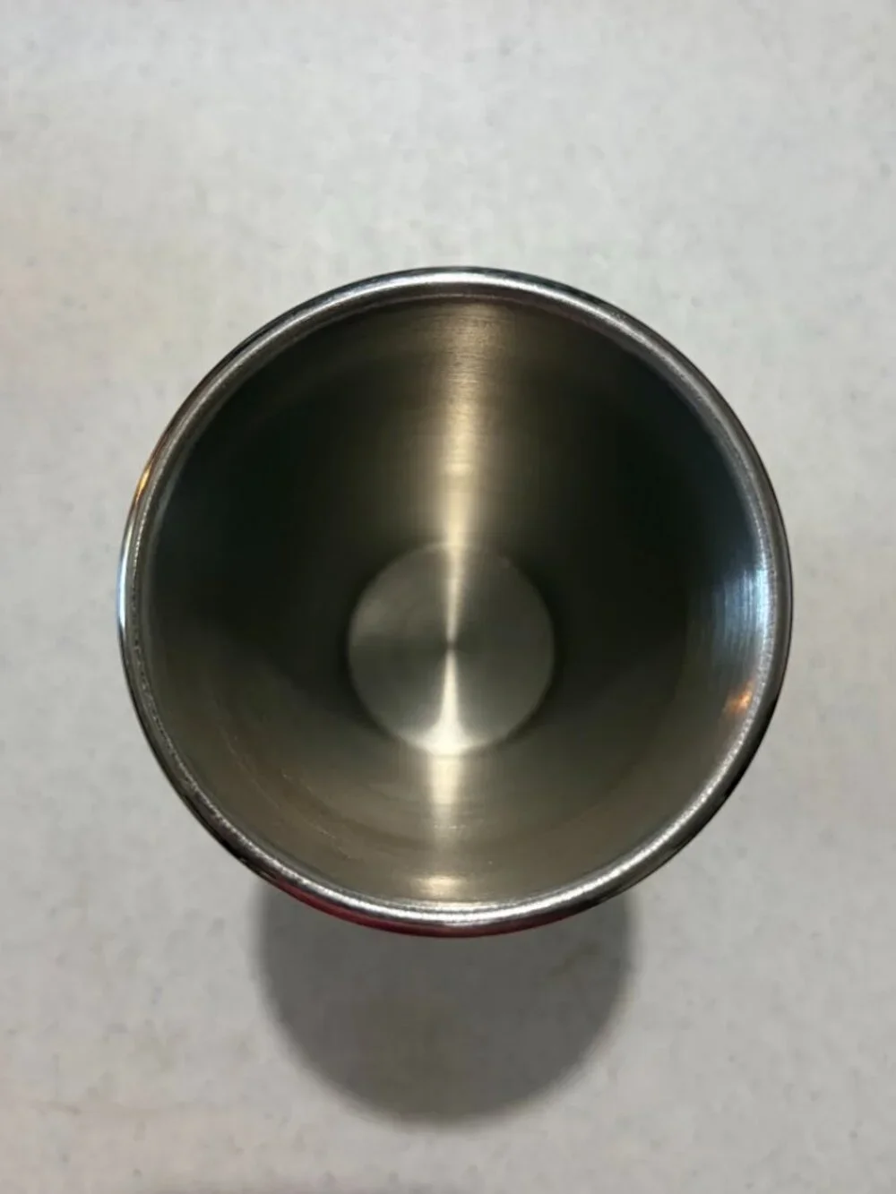 Official Volkswagen Stainless Steel Double-Wall Travel Mug with Blue Rubber Logo